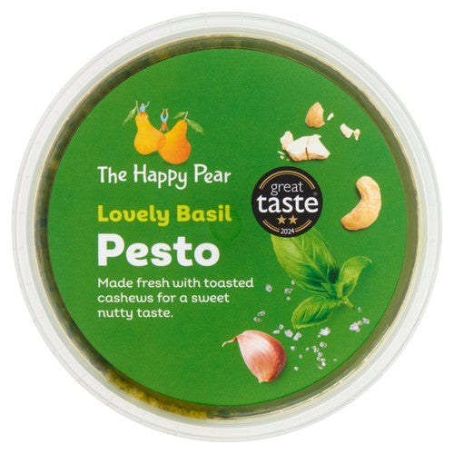 The Happy Pear Lovely Basil Pesto sauce 135g (British brand)
