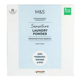 M&S Sensitive Laundry Powder 1.43kg, imported from the UK