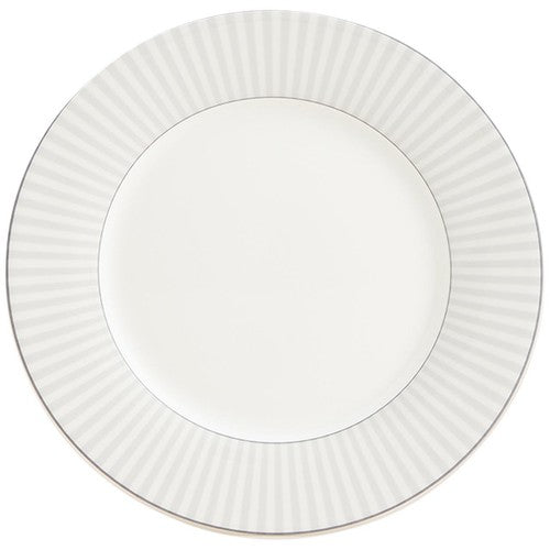M&S Hampton bone china side plate grey mix 20cm, imported from the UK