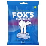 Fox's Glacier Mints British boiled sweets bag, imported from the UK