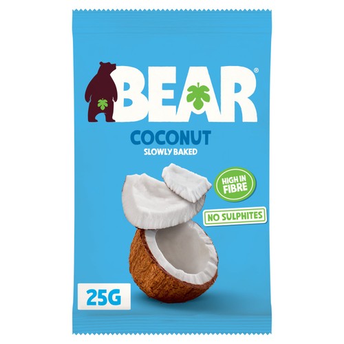 Urban Fruit dried coconut chips 25g - British product