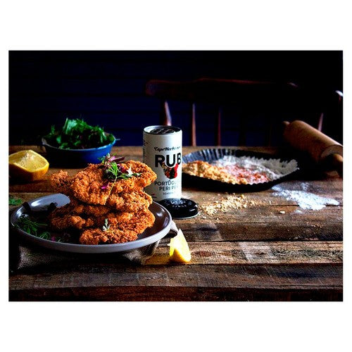 Cape Herb & Spice Portuguese Peri Peri Seasoning Rub Tin - British product