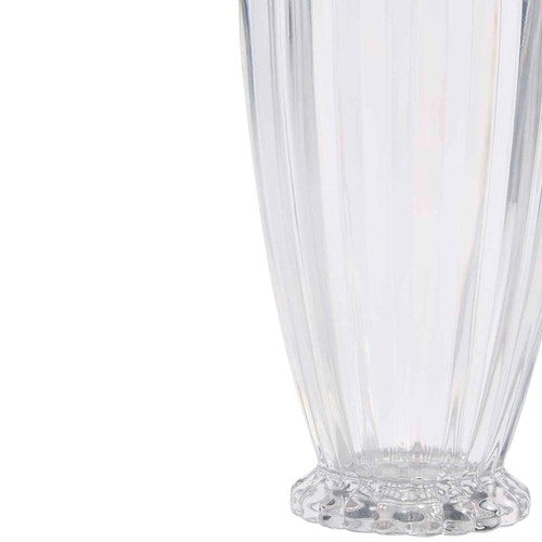 M&S Scallop Glass Vase clear version, imported from the UK