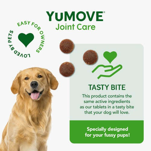 YuMOVE Joint Support Bites for adult dogs - British product