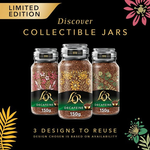 L'OR decaff instant coffee 150g, UK version