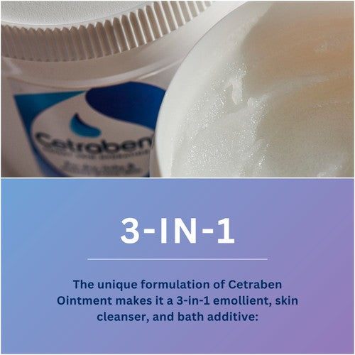 Cetraben Overnight Ointment 120g Tub - British product