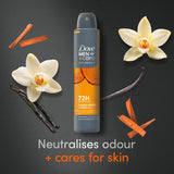 Dove Men+Care Advanced Sandalwood Vanilla Antiperspirant Spray 200ml - British product