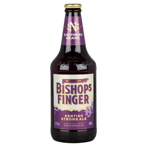 Shepherd Neame Bishops Finger Strong Ale 500ml (British brand)