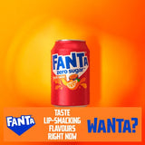 Fanta Zero Fruit Twist sugar free fizzy drink 8x330ml cans - British product