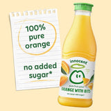 Innocent pure orange juice with bits 1.35L, UK version