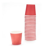 Duni small red paper shot cups 20 per pack (British brand)