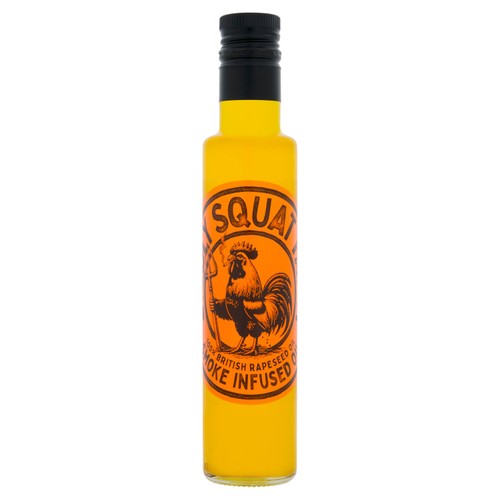 Diddly Squat Farm oak smoked rapeseed oil - British product