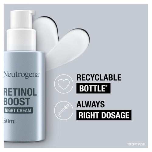 Neutrogena retinol boost night cream, imported from the UK