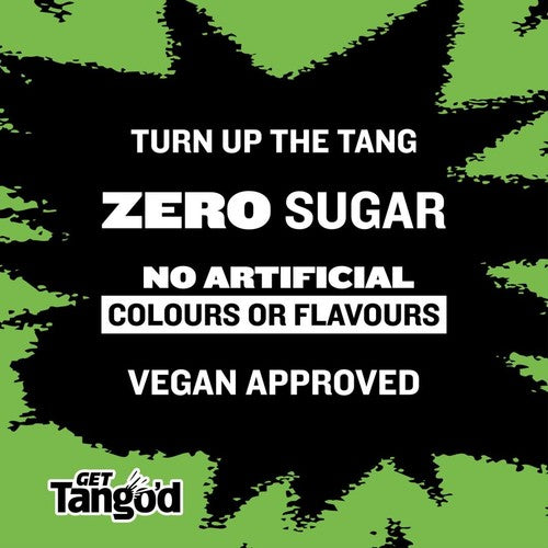 Tango Zero Sour Watermelon sugar-free soft drink - British product