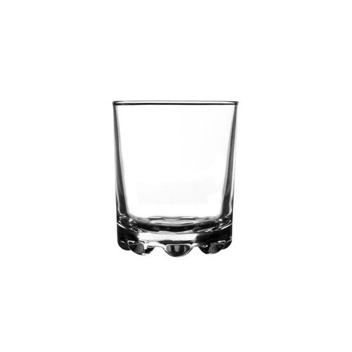 Ravenhead Hobnobs set of 4 glass tumblers 25cl, imported from the UK