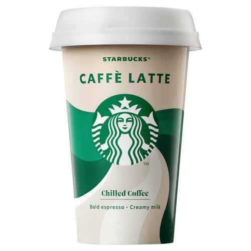 Starbucks Caffè Latte Iced Coffee 220ml (British brand)