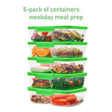 Sistema Nest It Meal Prep Containers