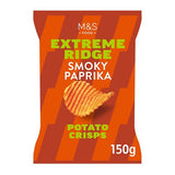 M&S Smoky Paprika Extreme Ridge Cut Crisps 150g (British brand)