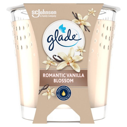 Glade Small Scented Candle, Vanilla
