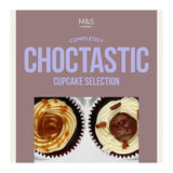 M&S chocolate & caramel cupcakes 226g, imported from the UK