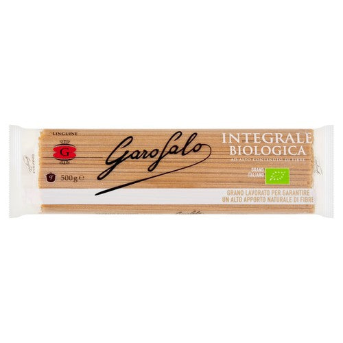 Garofalo organic whole wheat linguine pasta 500g, UK version