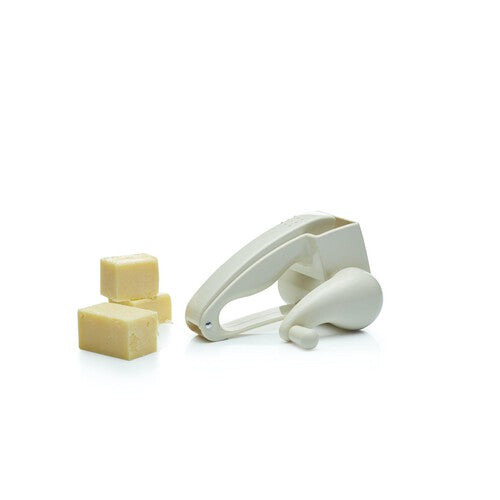 KitchenCraft Plastic Rotary Grater Mill with Three Blades, Display Boxed