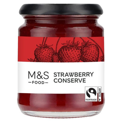 M&S M&S Strawberry Conserve Jam 340g- Buy online at McGrocer