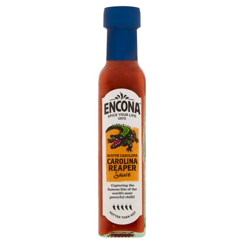 Encona Carolina Reaper chilli sauce 142ml - British product