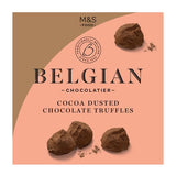M&S Belgian Cocoa Dusted Chocolate Truffles 260g, imported from the UK