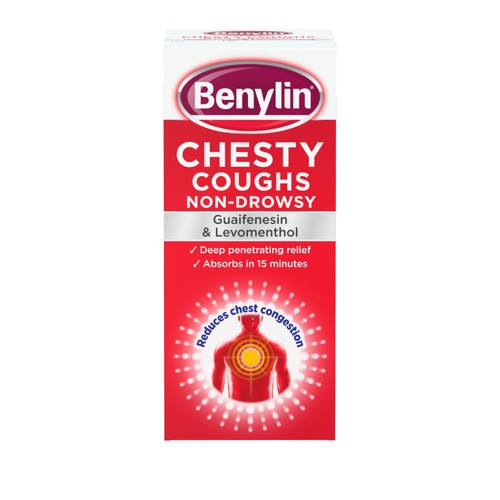 Benylin chesty cough non drowsy syrup 300ml - British product