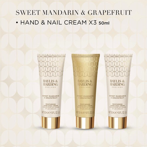 Baylis & Harding Sweet Mandarin & Grapefruit Indulgent Hand Trio Gift Set