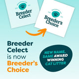 Breeder Celect Paper Non Clumping Cat Litter 20L - British product