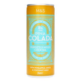 M&S Pina Colada ready to drink cocktail 25cl, imported from the UK