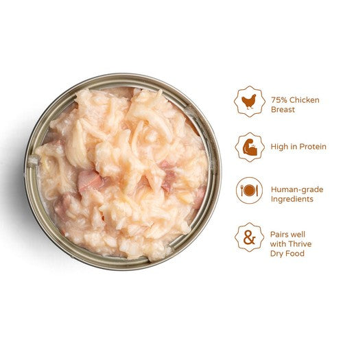 Thrive cat food with chicken and liver 6x75g (British brand)