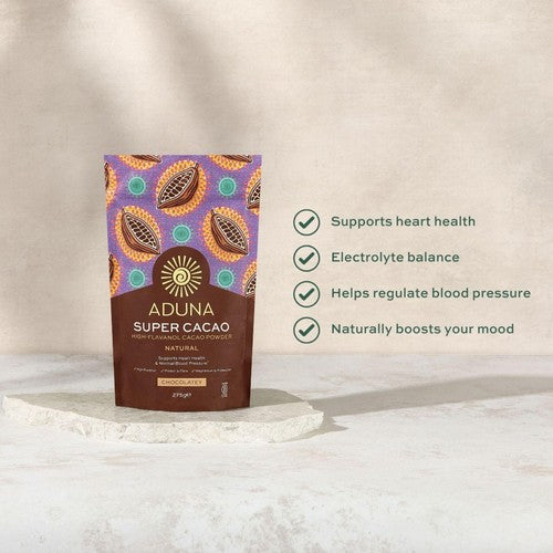 Aduna Super Cacao Powder 275g - British product