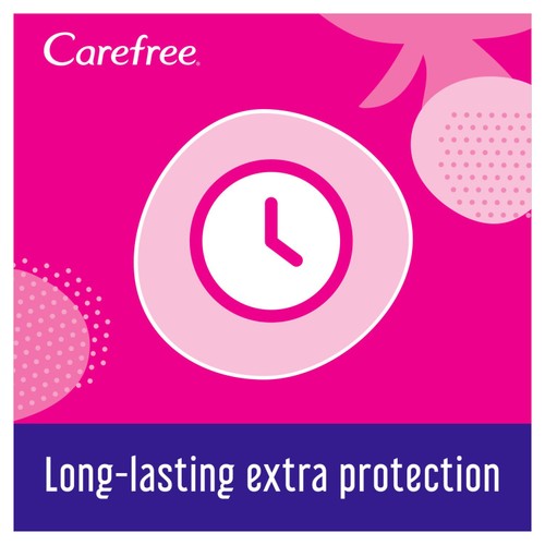 Carefree Plus Large Scented Pantyliners - British product