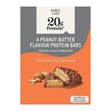M&S peanut butter flavour protein bars 4 pack, UK version