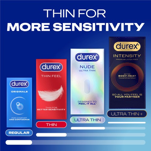 Durex Originals Extra Safe Condoms Regular Fit 20 Pack - British product