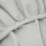 M&S Cotton Rich Fitted Sheet, King Size (5ft) Silver Grey