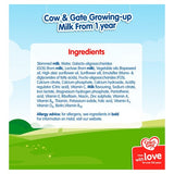 Cow & Gate 3 Toddler Milk Formula Liquid Ready to Feed 1-3 Years Multipack