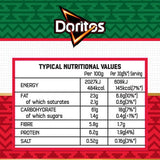 Doritos Sizzling Beef Taco crisps 180g (British brand)