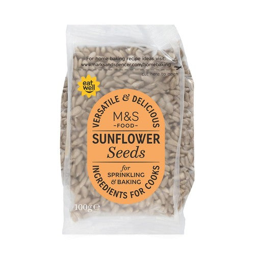 M&S sunflower seeds 100g, imported from the UK