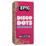 Epic Disco Dots cake sprinkles, imported from the UK