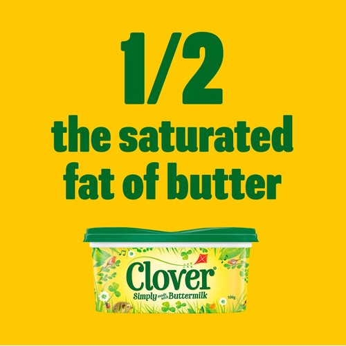 Clover spreadable buttery spread with buttermilk - British product
