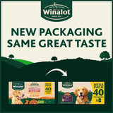 Winalot Sunday Dinner wet dog food, UK version