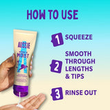 Aussie Miracle Moist hair conditioner tube - imported from the UK