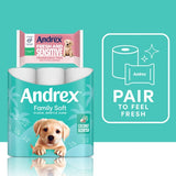 Andrex Family Soft Coconut Fresh Toilet Roll