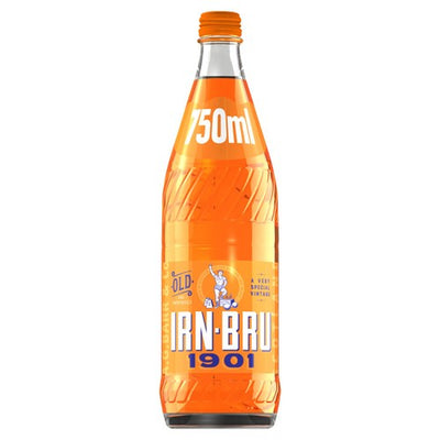M&S Irn-Bru 1901 Sparkling Flavoured Soft Drink 750ml- Buy online at McGrocer