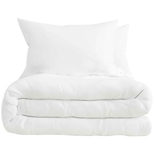 M&S bedding set white double, imported from the UK