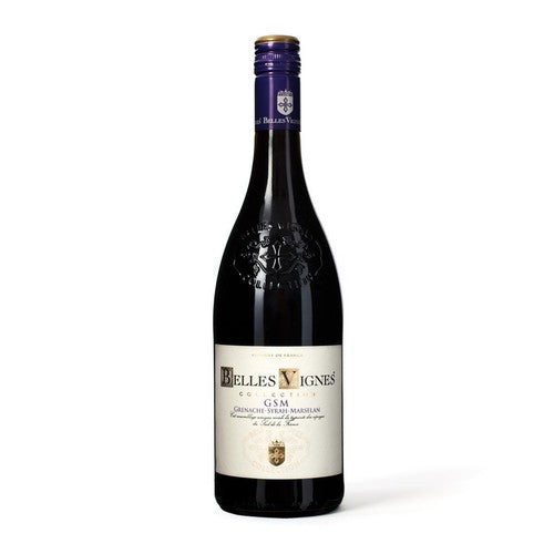 Belles Vignes Grenache Syrah Marselan Red Wine 75cl - British product